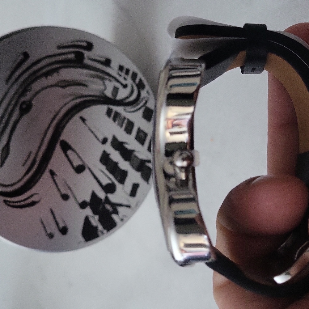 Salvador Dali Melting Clock Surreal Watch LARGE - Picture 5 of 9